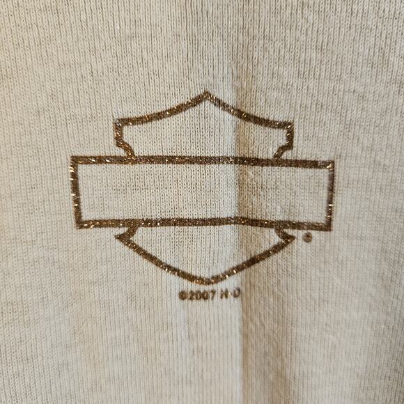 VTG 2007 Harley Davidson Tank Top Jacksonville Florida Medium USA - Picture 4 of 7